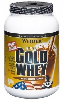 картинка Weider Gold Whey Protein 2lb. 908 гр.   от магазина