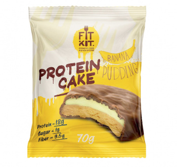 картинка FK Protein cake 24x70 гр. (Банановый пудинг)  от магазина