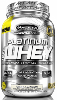 картинка MT Platinum 100% Whey Protein 2lb. 907 гр.  от магазина