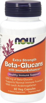 картинка Now Beta - glucan 250 мг. 60 капс. от магазина